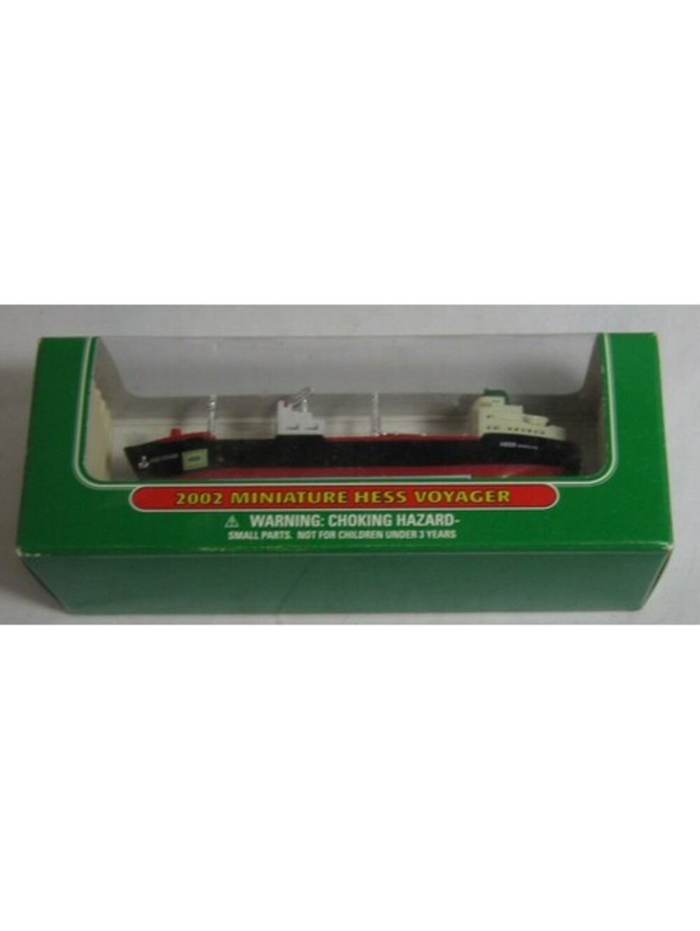 Vintage 2002 HESS Miniature Voyager Tanker Ship NEW IN BOX